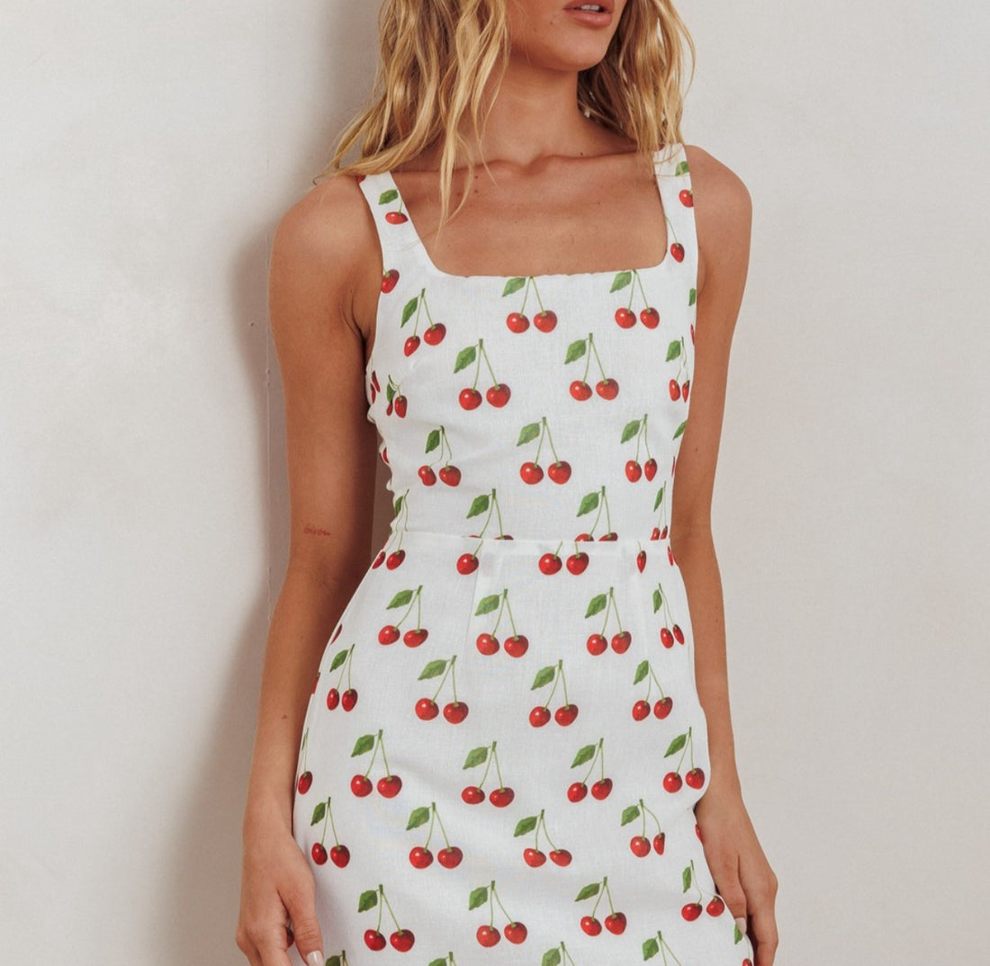Cherry mini dress