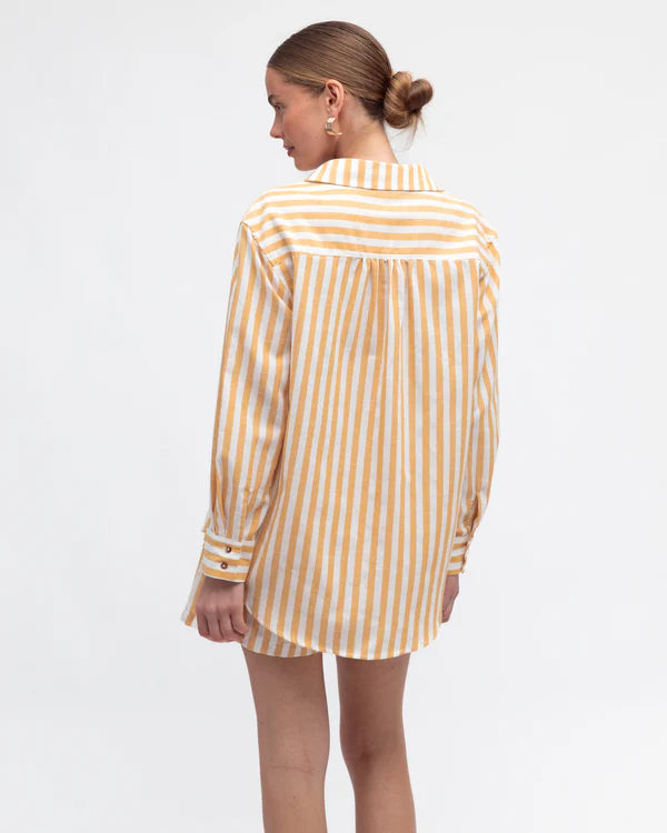 Stripe set yellow butter