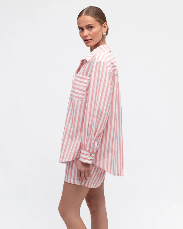 Stripe set pink butter