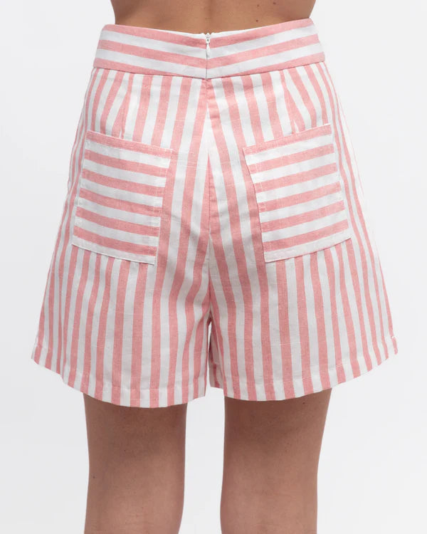 Stripe set pink butter