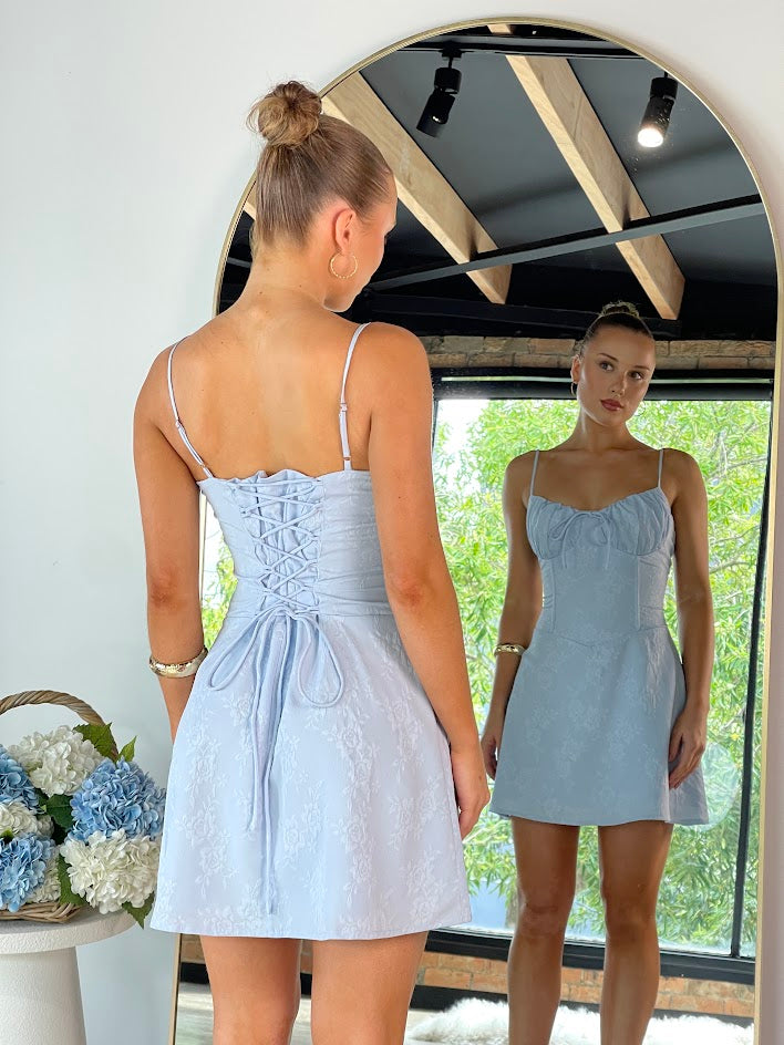 Zoe Mini white Dress