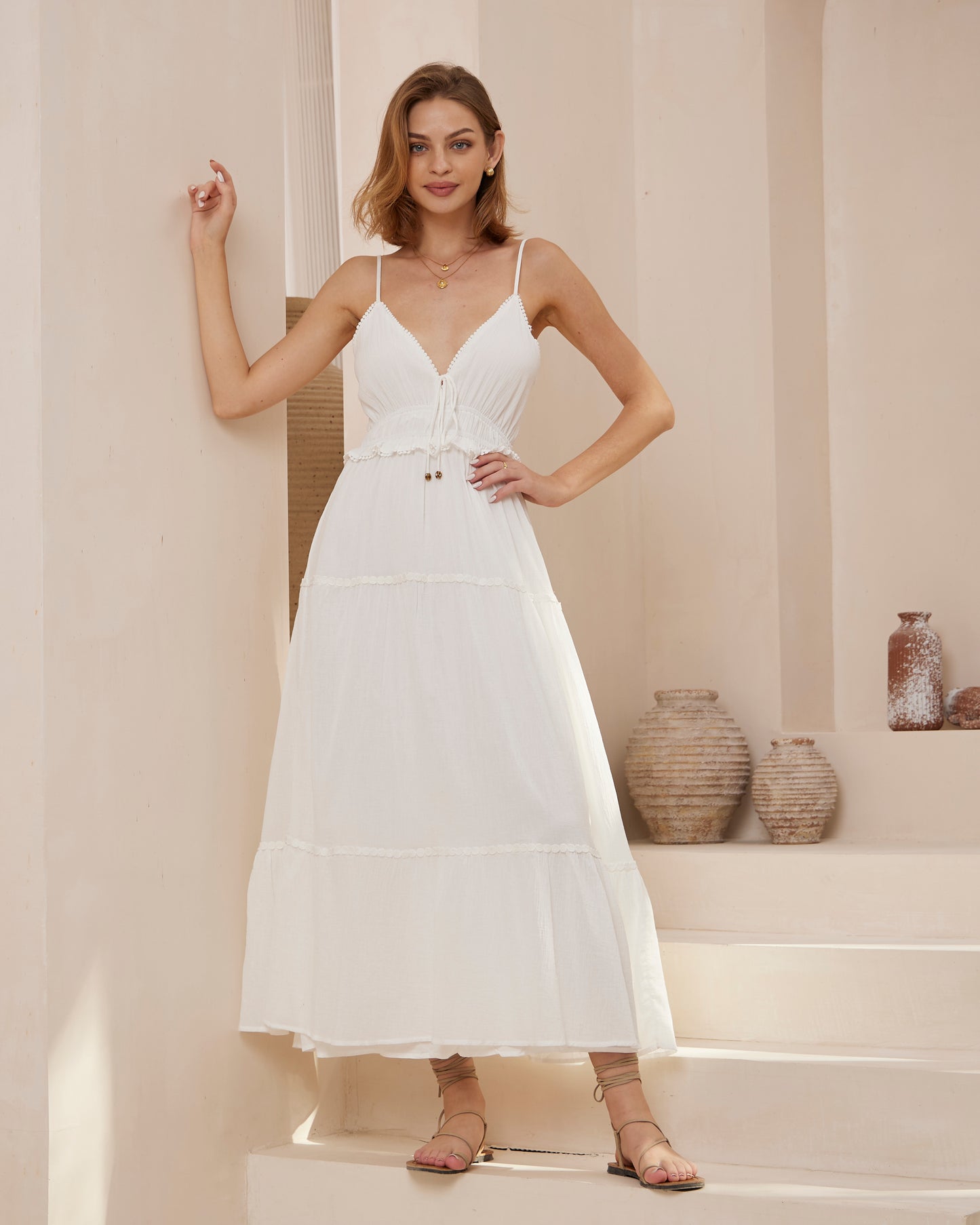 Riviera cotton dress