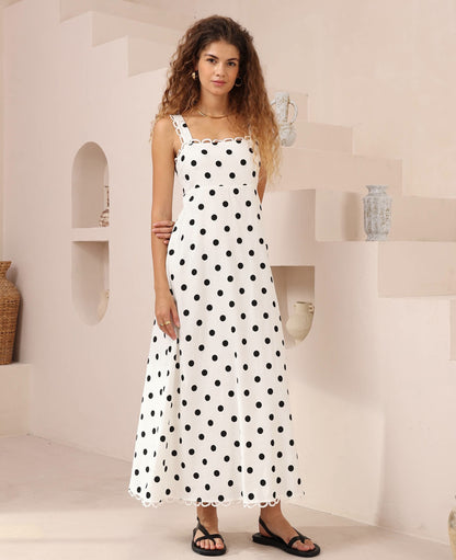 Dot Maxi dress