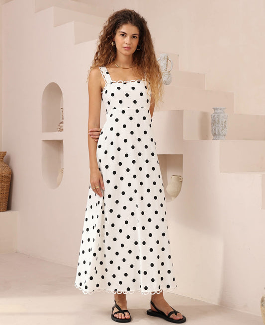 Dot Maxi dress