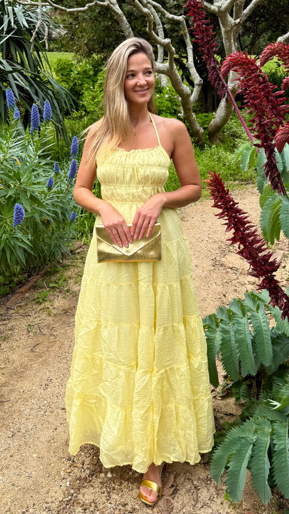 Daydream yellow maxi dress