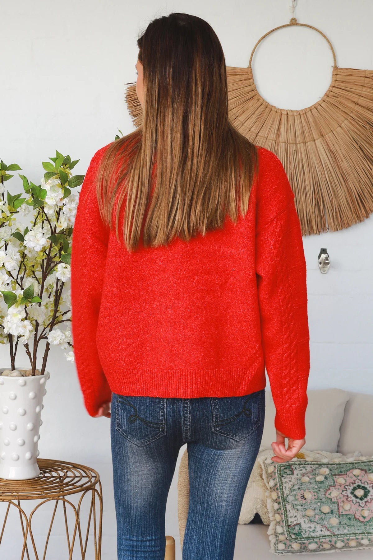 Ruby Glow Cardi
