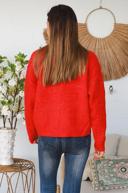 Ruby Glow Cardi