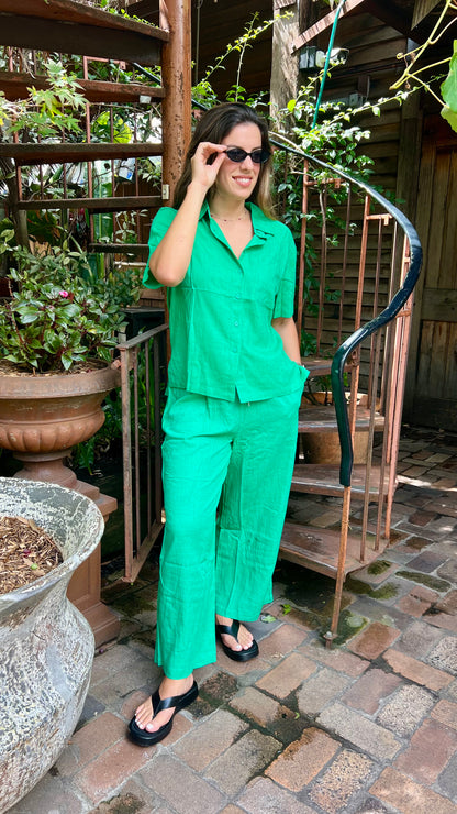 St Byron pant esmerald