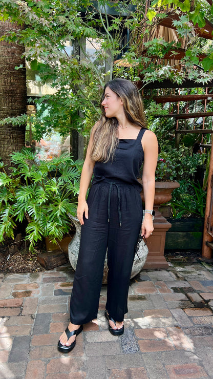 St Byron top black