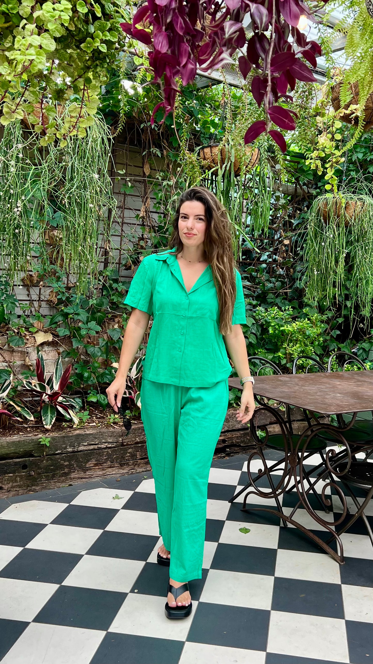 St Byron pant esmerald