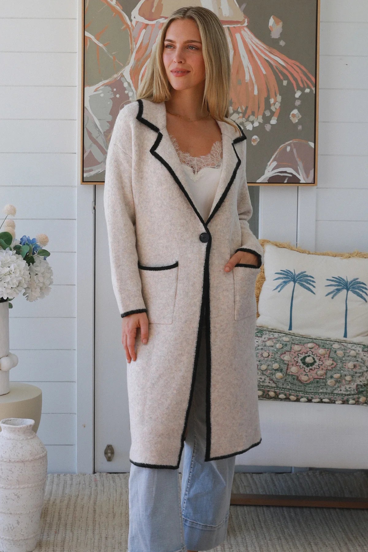 Timeless Muse Knit Coatigan