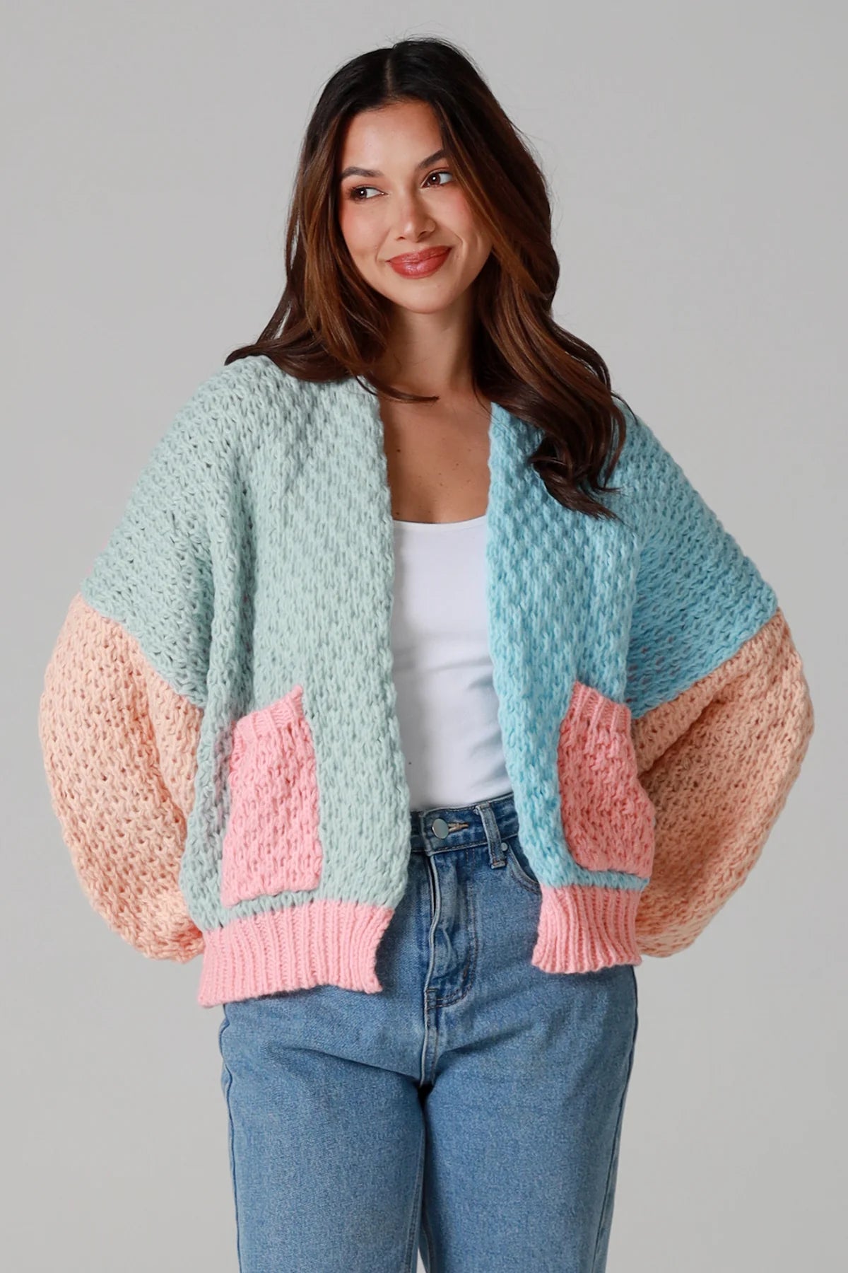 Daniella pastel Cardigan