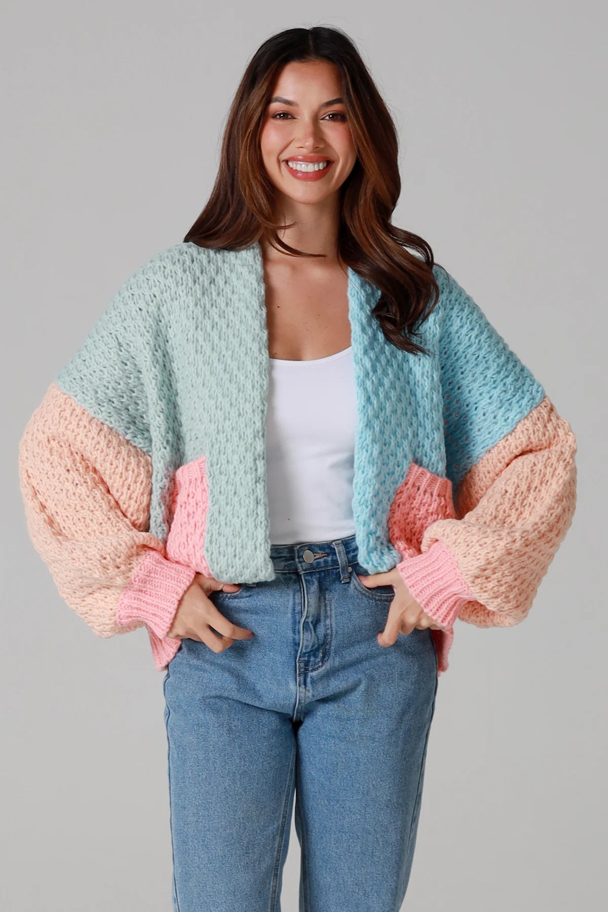 Daniella pastel Cardigan