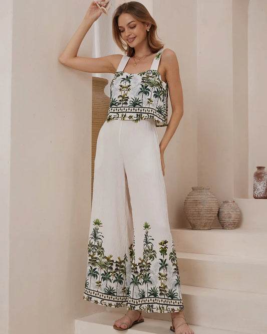 Palm jumpsuit