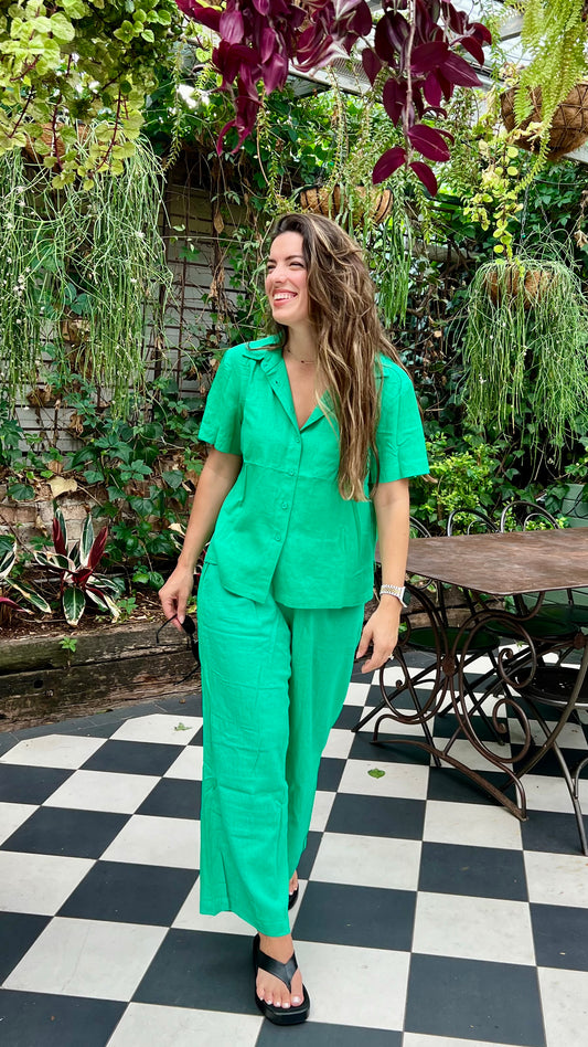 St Byron pant esmerald