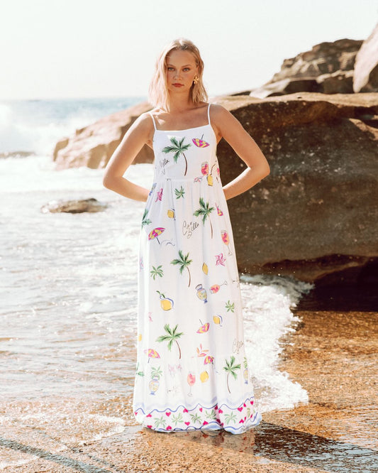 Euro summer maxi dress