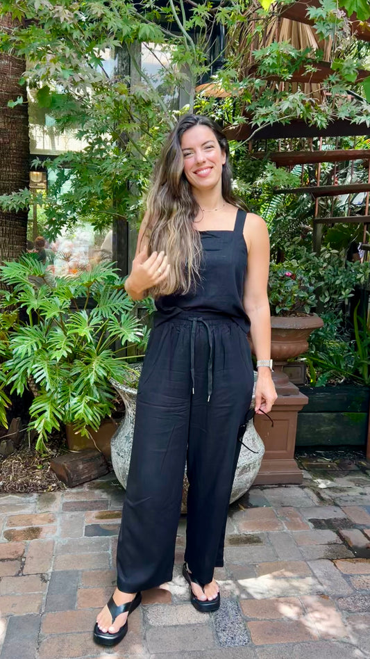 St Byron pant black