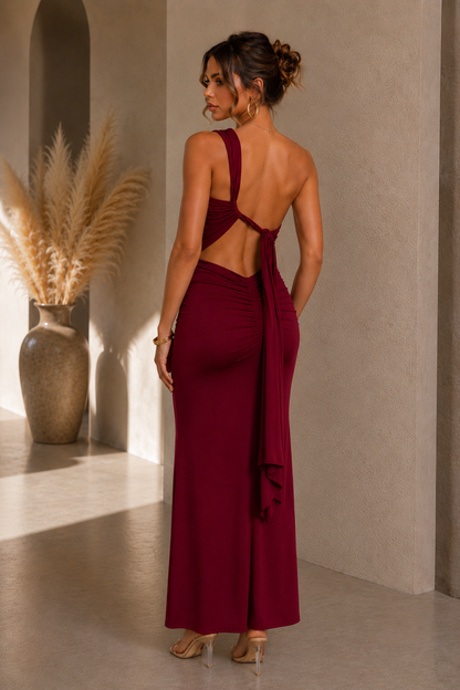 One-shoulder Tina dress