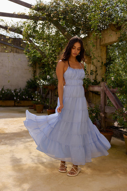 Daydream blue maxi dress