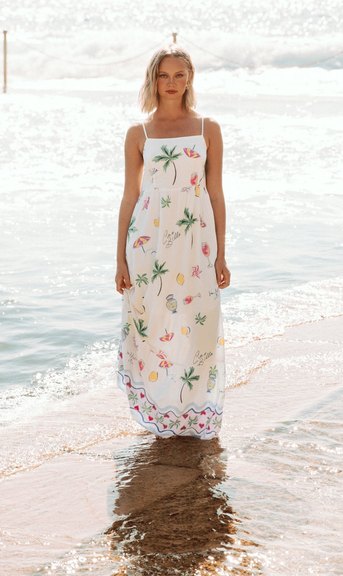 Euro summer maxi dress