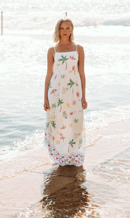 Euro summer maxi dress