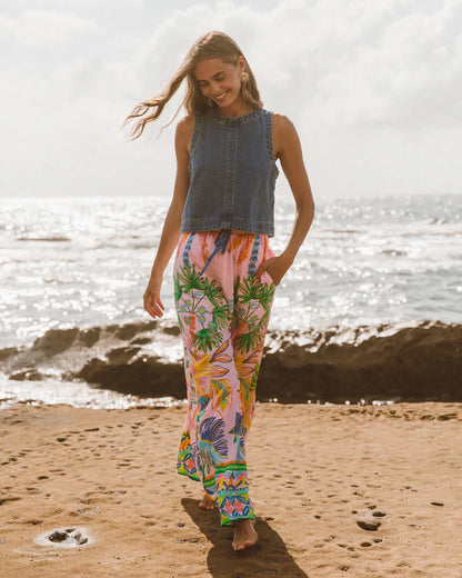 Endless Summer Wide-Leg Pants