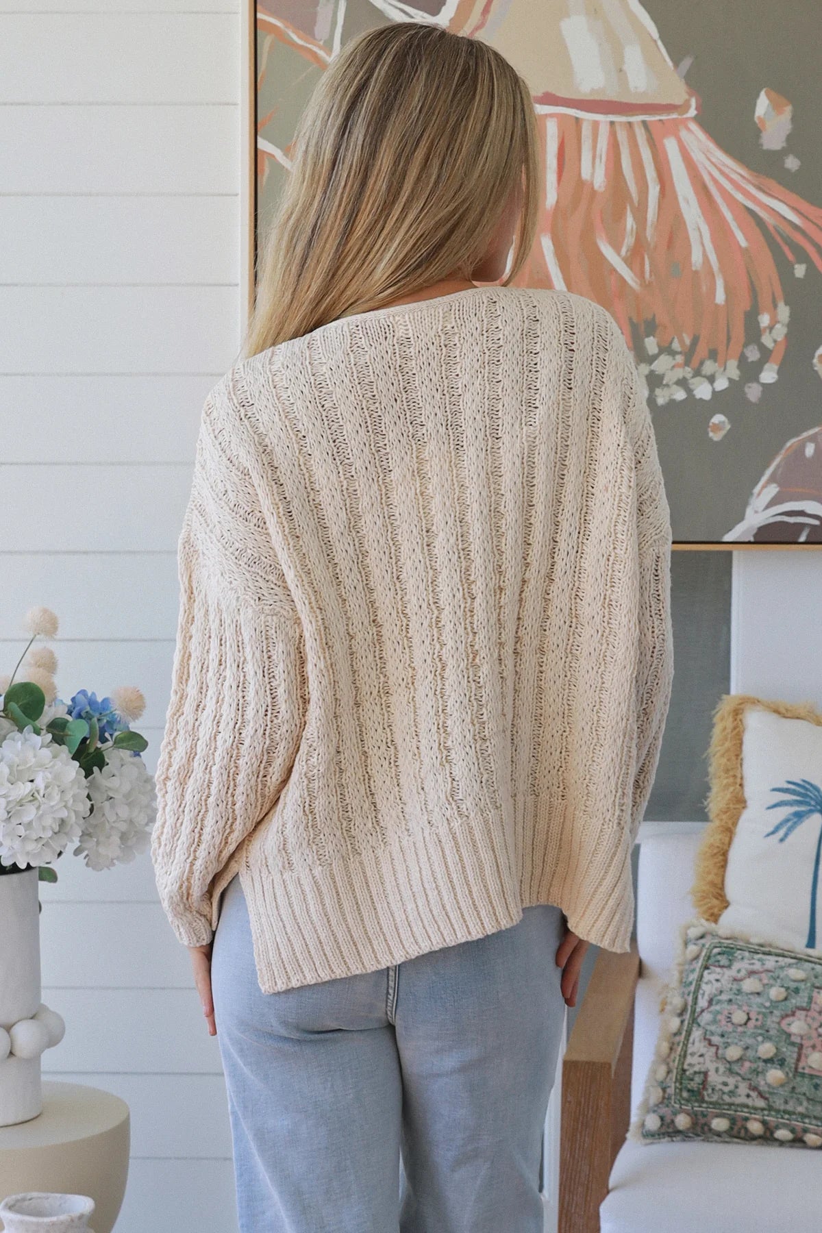 Coastal Calm Knit Sweater