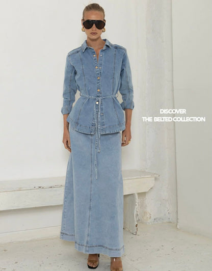 Cotton Denim shacket