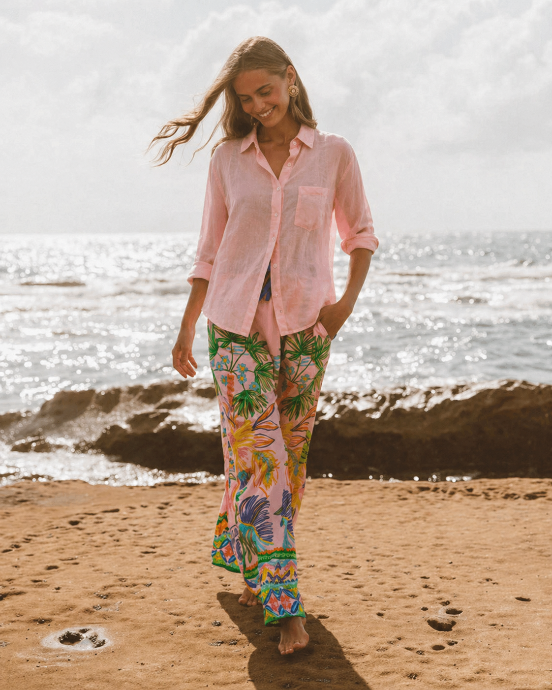 Endless Summer Wide-Leg Pants