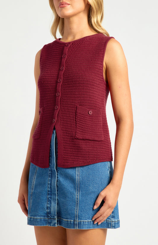 Merlot Muse Vest