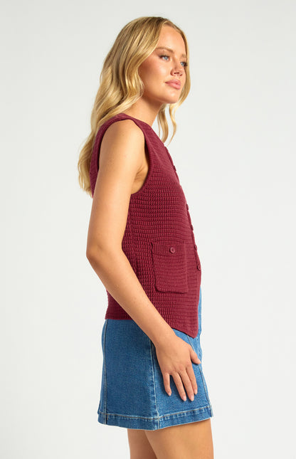 Merlot Muse Vest